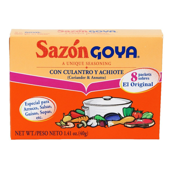 Goya Sazón Seasoning, with Coriander & Annatto