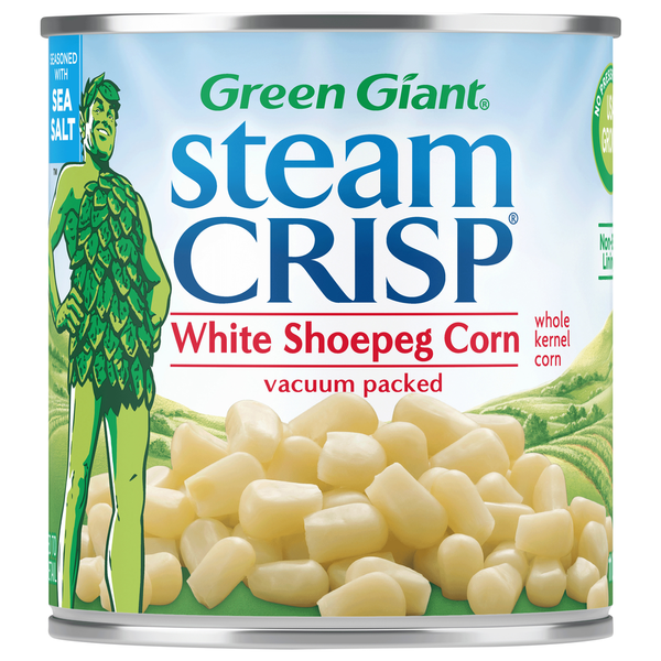 Green Giant Corn, White Shoepeg, Whole Kernel (51141000 g)