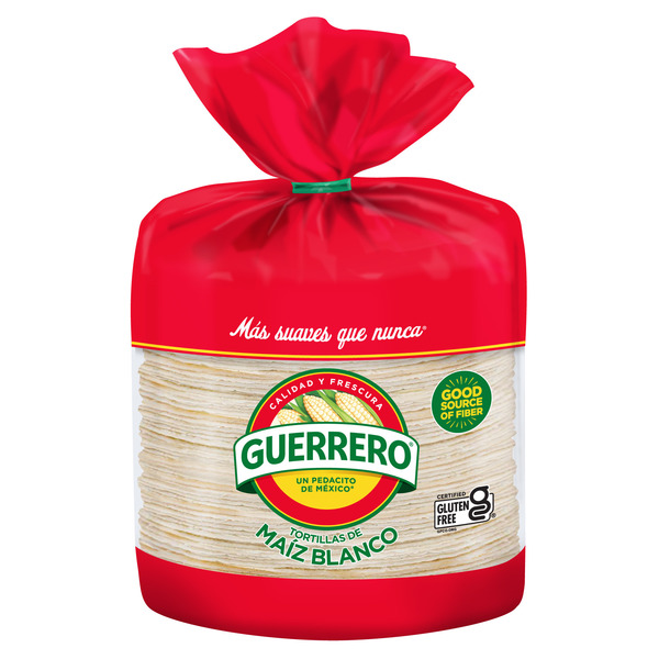 Guerrero White Corn/De Maiz Blanco Tortillas