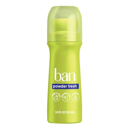 Ban Invisible Roll-On Deodorant