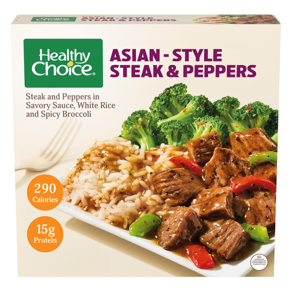 Healthy Choice Asian-Style Steak & Peppers, Frozen Meal (11 oz)