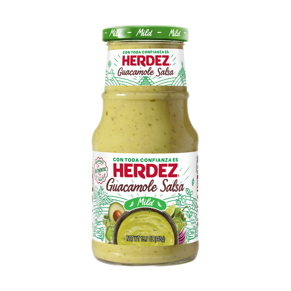HERDEZ Guacamole Salsa Mild , 15.7 OZ (16 0 fl oz)