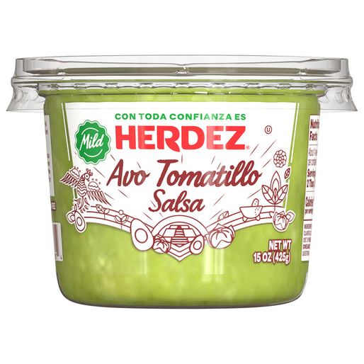 Herdez Avocado Tomatillo Salsa Cup (383 g)