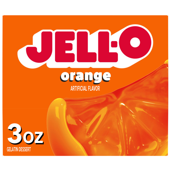 Jell-O Orange Gelatin Dessert Mix (6 oz)