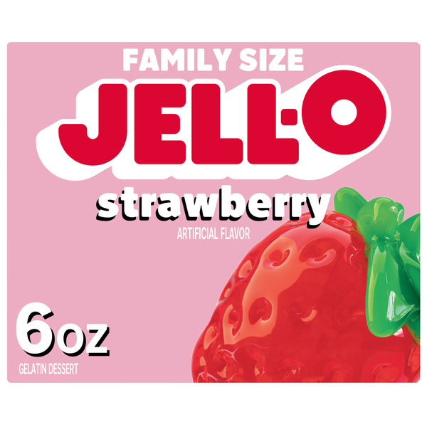 Jell-O Strawberry Gelatin Dessert Mix (6 oz)