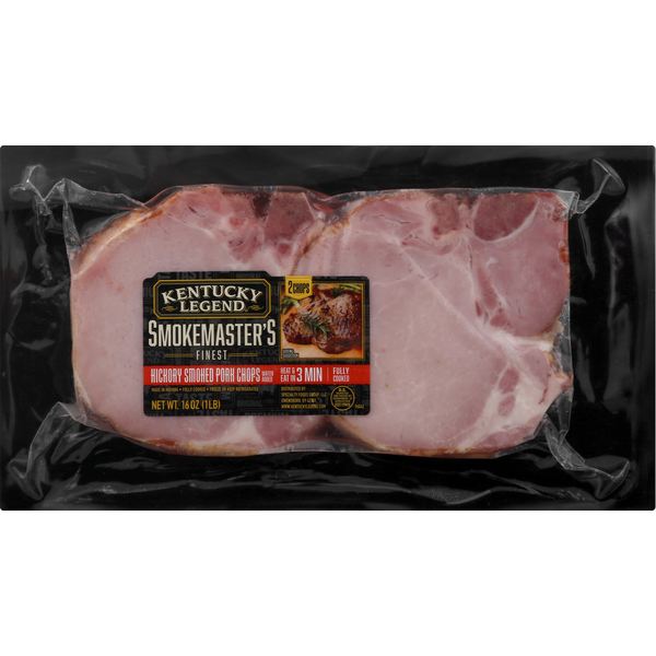 Kentucky Legend Pork Chops, Hickory Smoked (12 oz)