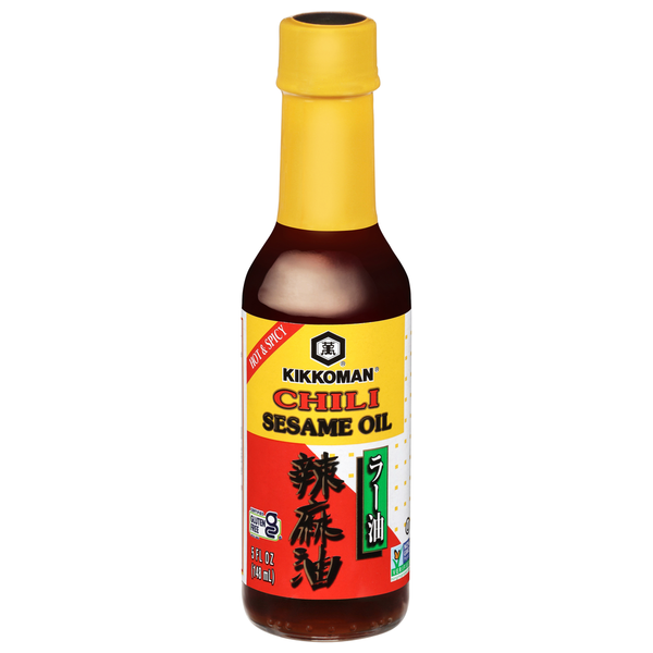 Kikkoman Hot & Spicy Chili Sesame Oil