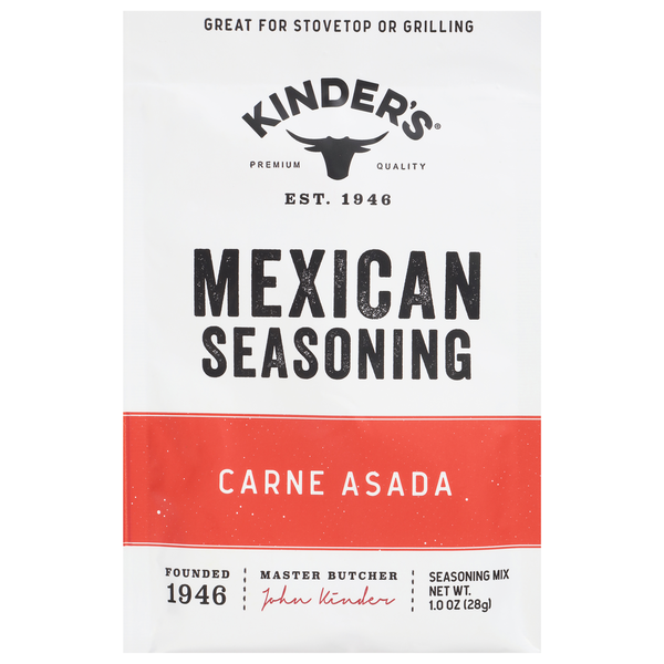 Kinder's Mexican Carne Asada Seasoning Mix (1 oz)