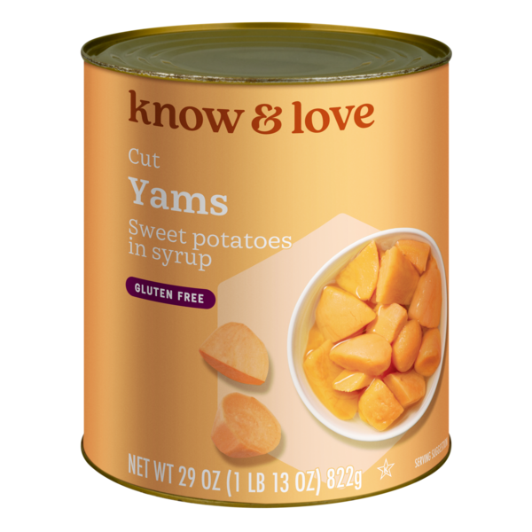 know &amp; love Cut Yams Sweet Potatoes In Syrup