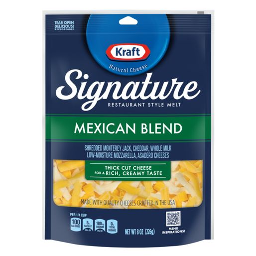 Kraft Mexican Style Four Cheese Finely Shredded Cheese (10 ct)