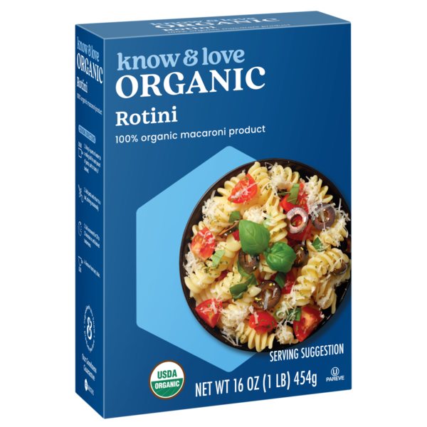 know &amp; love Organic Macaroni Product Rotini (18519469 l)
