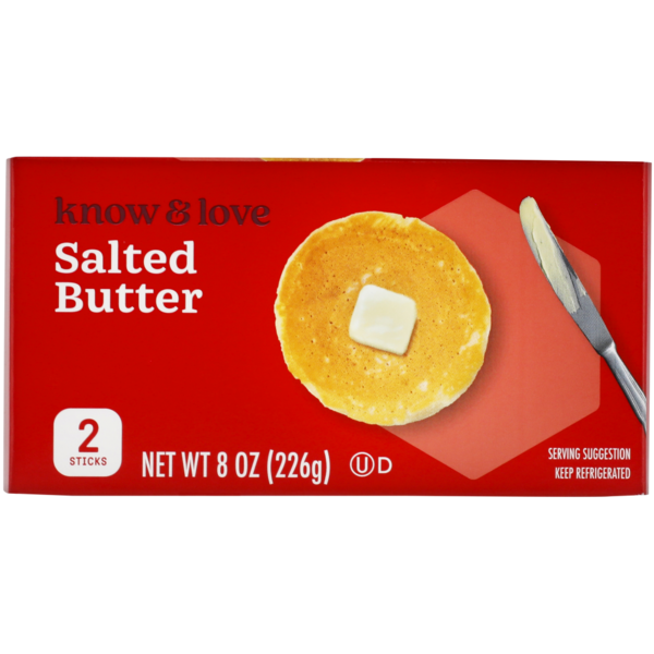 know &amp; love Salted Butter Sticks (26344321 l)
