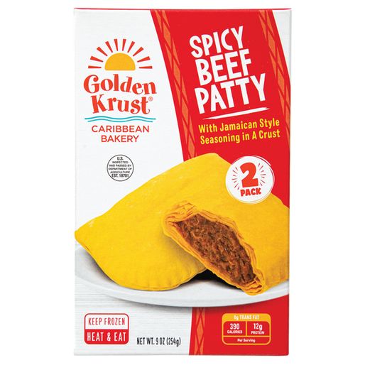 Golden Krust Jamaican Style Spicy Beef Patty (304245 g)