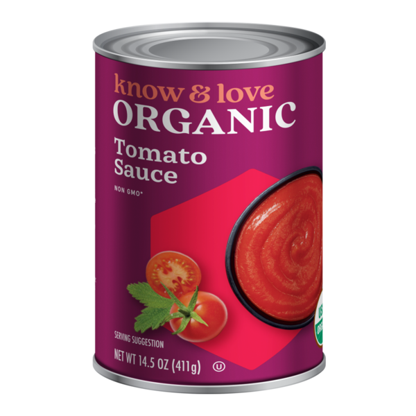 know & love Tomato Organic Sauce