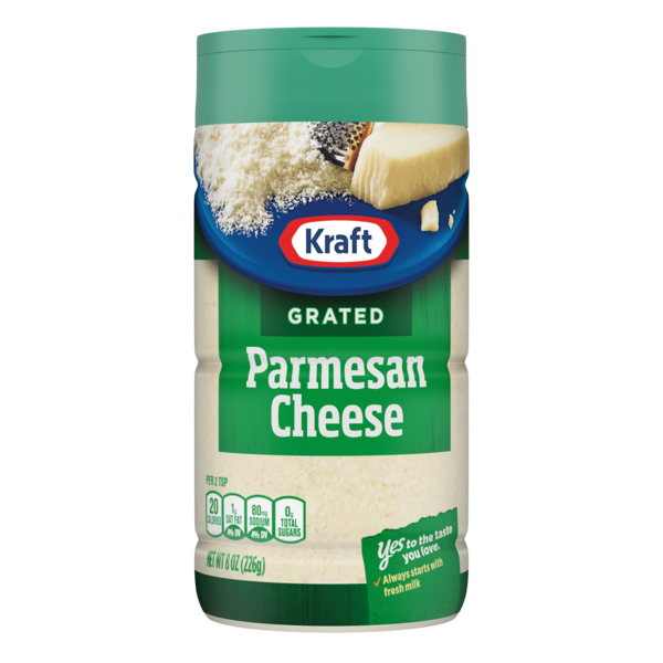Kraft Grated Parmesan &amp; Romano Cheese Shaker Bottle (8 oz)