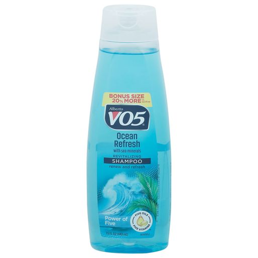 Alberto VO5 Shampoo, Revitalizing, Ocean Refresh, Bonus Size (12 6 fl oz)