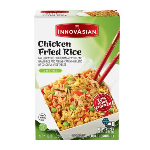 InnovAsian Chinese-Style BBQ Pork Fried Rice, Frozen Entrée (16 oz)