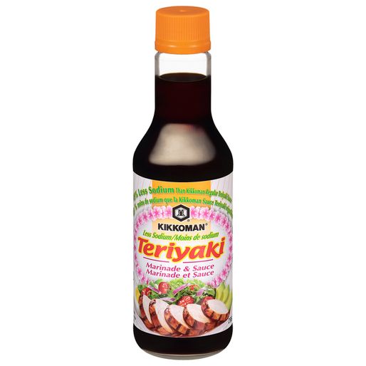 Kikkoman Less Sodium Teriyaki Marinade & Sauce (20 50 oz)