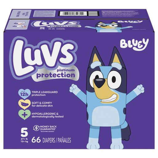 Luvs Platinum Protection Baby Diapers, Size 5 (49863420 l)