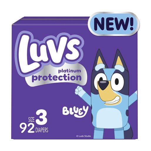 Luvs Platinum Protection Baby Diapers, Size 3 (1385607 l)