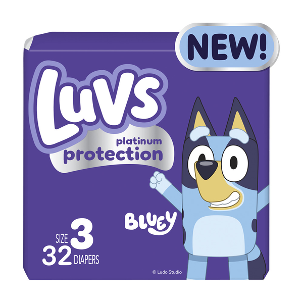 Luvs Platinum Protection Baby Diapers, Size 3 (1385607 l)