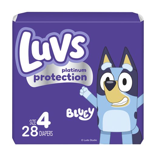 Luvs Platinum Protection Baby Diapers, Size 4 (49323575 l)