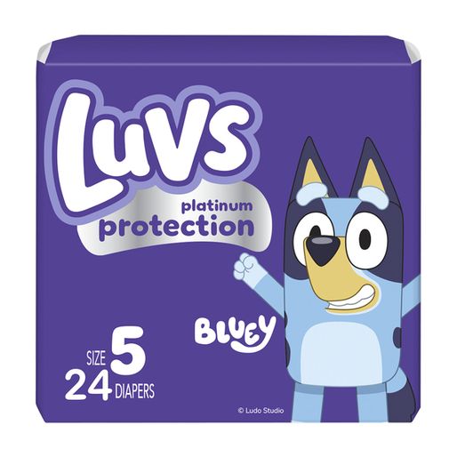 Luvs Diaper, Size 5, 27+ lb (12+ kg), Platinum Protection (1385611 l)
