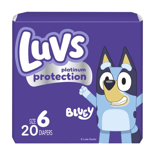 Luvs Platinum Protection Baby Diapers, Size 6 (49863426 l)