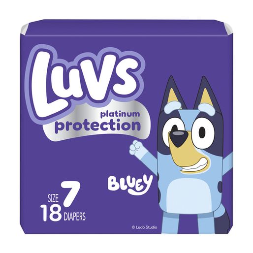 Luvs Platinum Protection Baby Diapers, Size 7 (51280418 l)