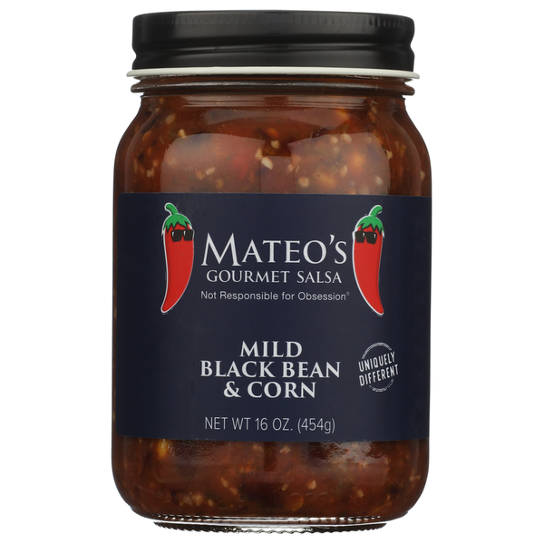 Mateo's Gourmet Salsa Mateo's Black Bean &amp; Corn Salsa