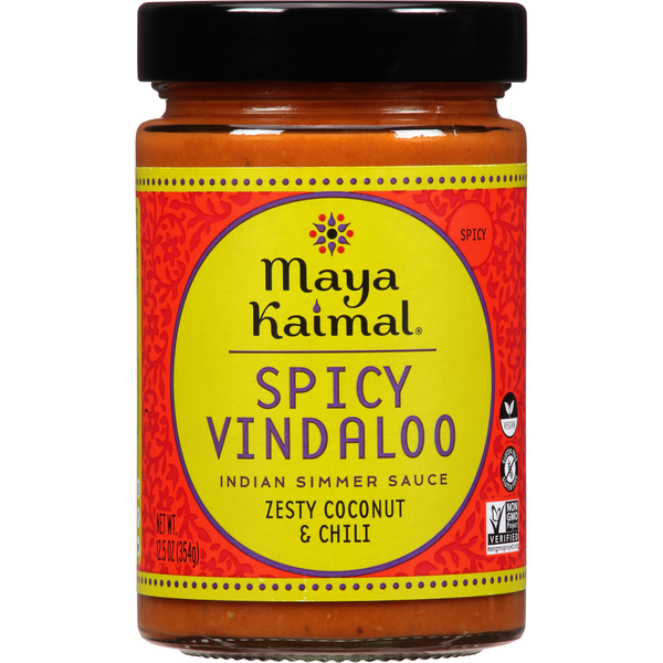 Maya Kaimal Indian Simmer Sauce, Spicy Vindaloo (12 5 oz)
