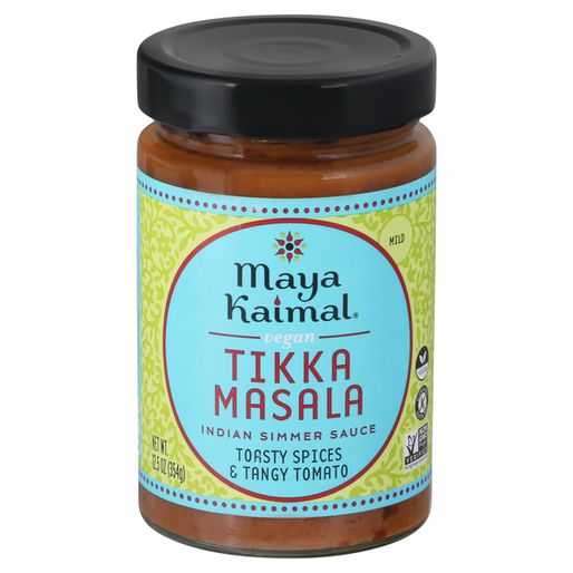 Maya Kaimal Indian Simmer Sauce, Vegan, Tikka Masala, Mild (12 5 oz)