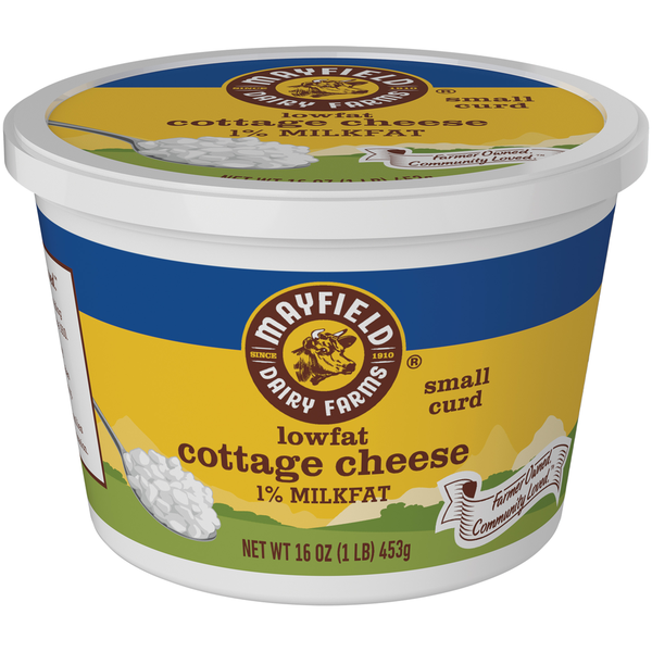 Mayfield Dairy Farms 1% Lowfat, Small Curd Cottage Cheese (16 00 oz)