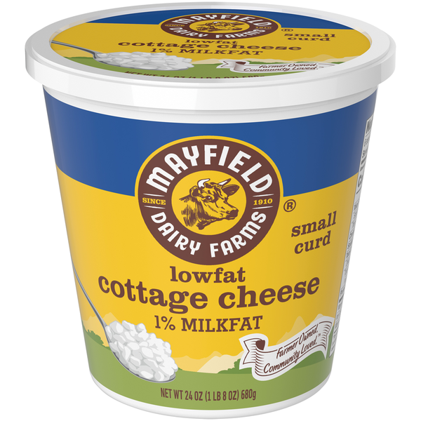 Mayfield Dairy Farms 1% Lowfat Small Curd Cottage Cheese (24 oz)