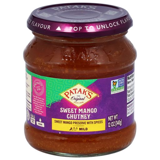 Patak's Sweet Mango Chutney, Mild (16 oz)