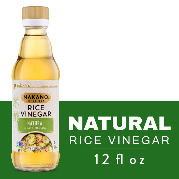 Nakano Natural Rice Vinegar (12 fl oz) - Available at Mega Groceries on StoresGo