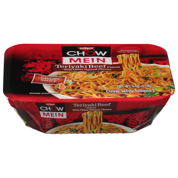 Nissin Teriyaki Beef Flavor Noodles (11 oz)