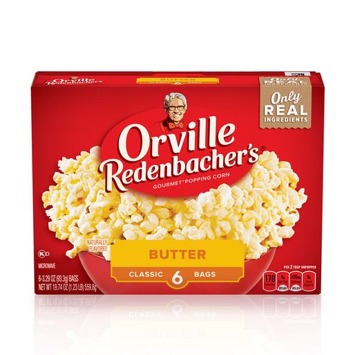 Orville Redenbacher Butter Popcorn, Microwave Popcorn (12 ct)