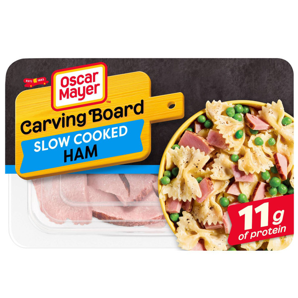 Oscar Mayer Carving Board Slow Cooked Ham Sliced Deli Sandwich Lunch Meat (9 oz)