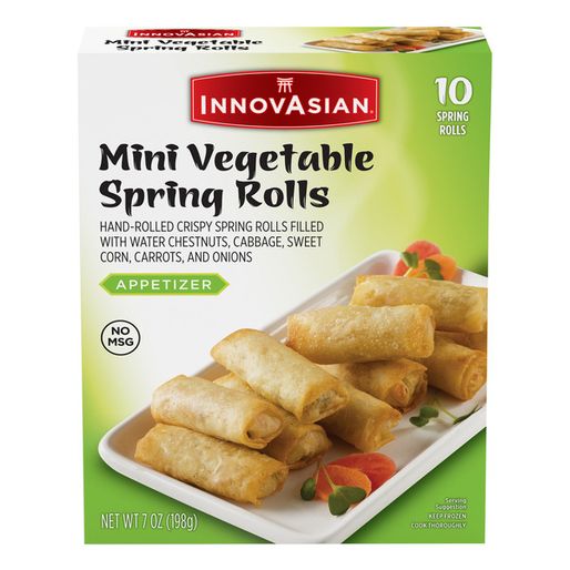 InnovAsian Mini Vegetable Spring Rolls (7 oz)