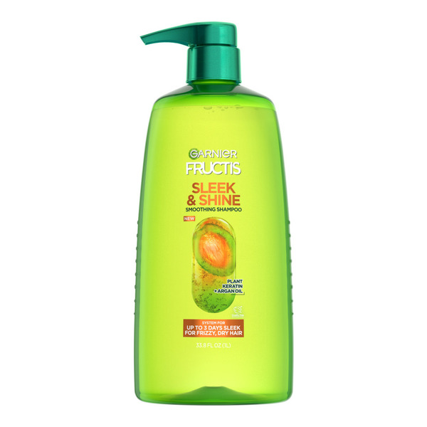 Pantene Shampoo, Smooth and Sleek for Dry Frizzy Hair, Color Safe (13 fl oz)