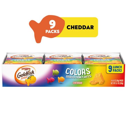 Pepperidge Farm Goldfish Colors Cheddar (9 ct)