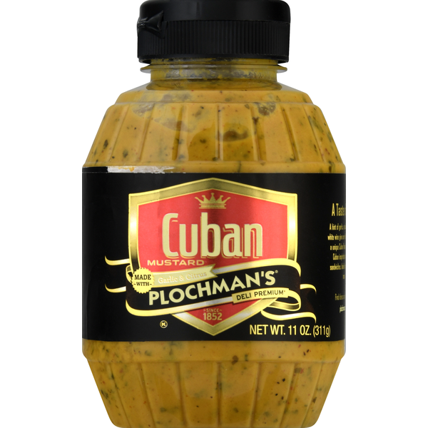 Plochman's Mustard, Cuban (11 oz)