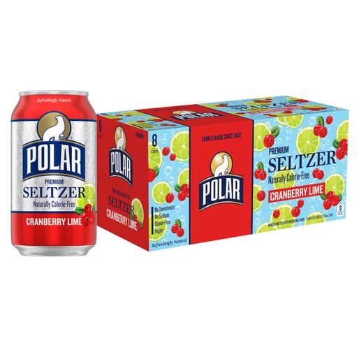 Polar Seltzer Cranberry Lime (1 l)