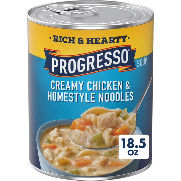 Progresso Rich and Hearty Creamy Chicken and Homestyle Noodles Soup (18 500 oz)