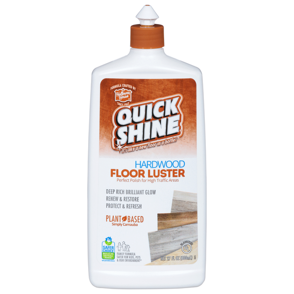 Quick Shine Floor Luster, Hardwood (27 oz)