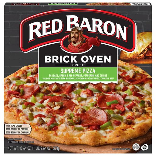 Red Baron Supreme Brick Oven Crust Frozen Pizza (18 75 oz)