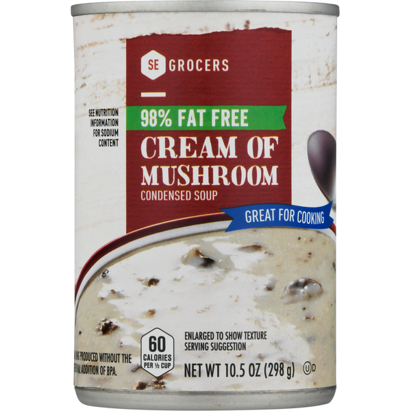 SE GROCERS 98% Fat Free Cream of Chicken Condensed Soup (5 5 oz)