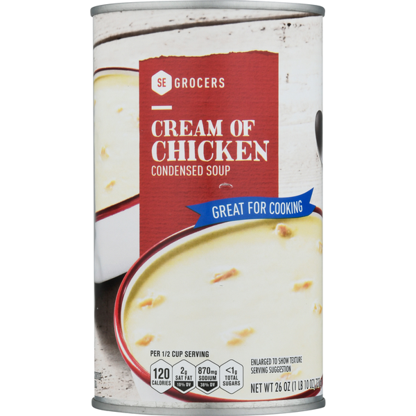 SE GROCERS Cream of Chicken Condensed Soup (13 oz)