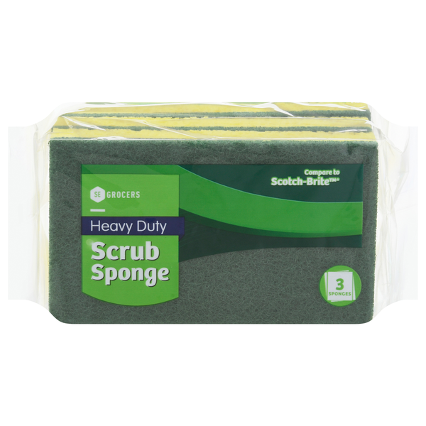 SE GROCERS Heavy Duty Scrub Sponge